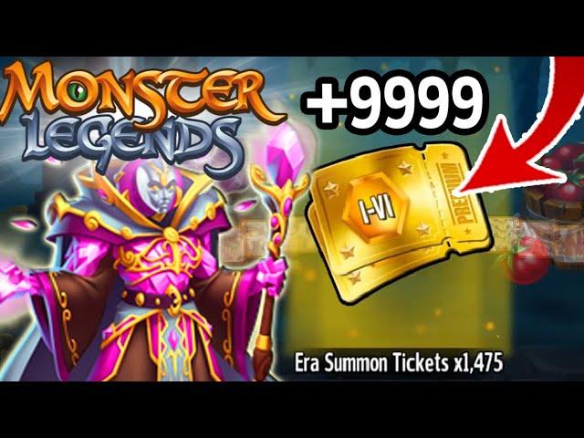 Monster Legends FARMING TICKETS!  NO CHEATS - Xandrite Spellbound Primerion Domemane