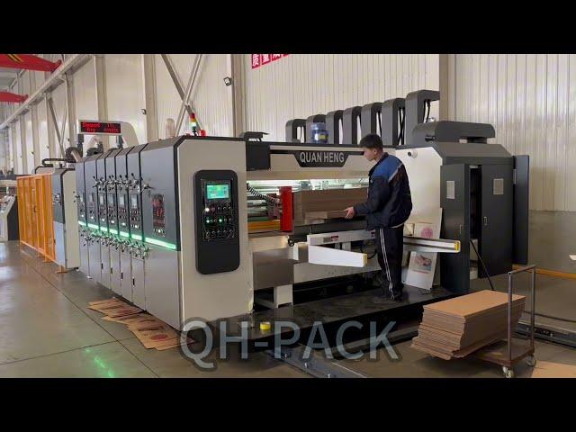 FFG-Corrugated Carton Box Printer Slotter Rotary Die Cutter Folder Gluer Bundle Inline