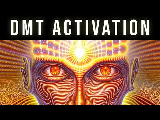 WARNING! Psychedelic DMT Trip Experience | DMT Activation Sleep Meditation | DMT Black Screen Music