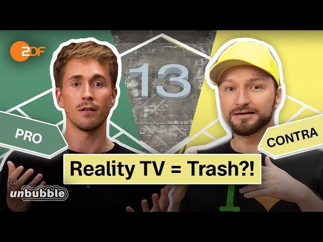 Love Island, Dschungelcamp & Co: Ist Reality TV Trash oder gute Unterhaltung? | 13 Fragen | unbubble