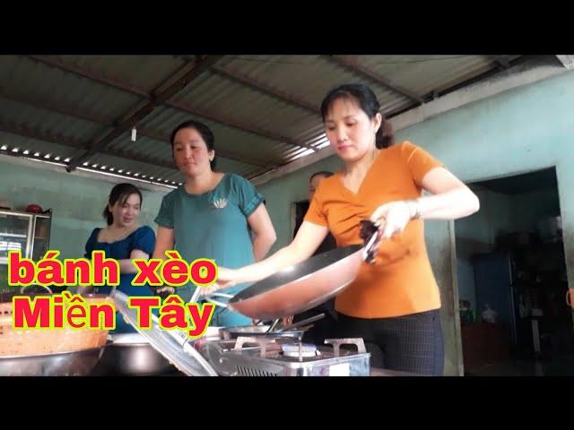 Bánh xèo Miền Tây @Bếp nhà Đang Hồng