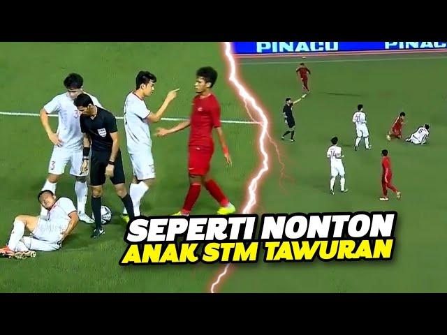 70% NONTON KERIBUTAN  Laga Panas Timnas Indonesia Saat Hadapi Vietnam Wasit Sampai Susah Ngelerai