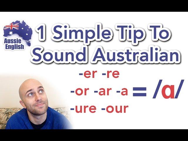 1 Simple Tip To Sound Australian: /ɑ/ | How To Do an Aussie Accent