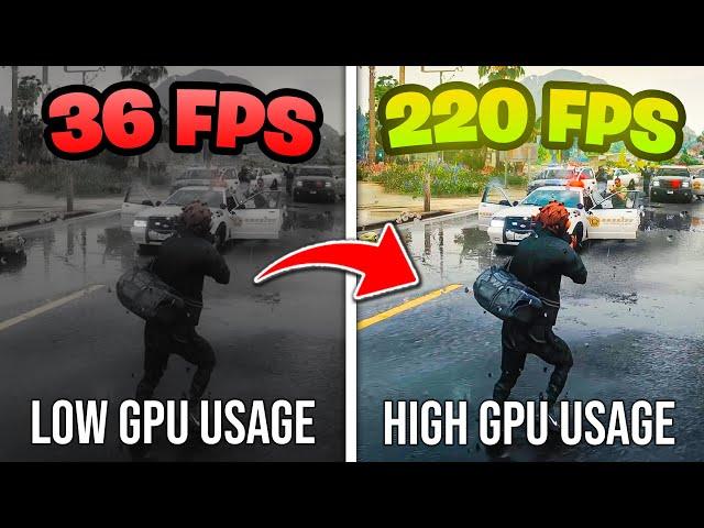 How to FIX LOW GPU USAGE While GAMING in 2023! (UPDATED) - Increase GPU Usage