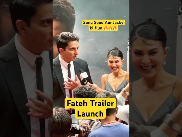 Fateh Movie Trailer Sonu Sood Jacqueline Fernandes - Sonu Sood Movie Launch Mumbai - Sonu Sood Film