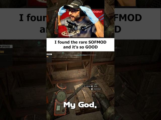 I found the Unique rare Sofmod weapon in Stalker 2