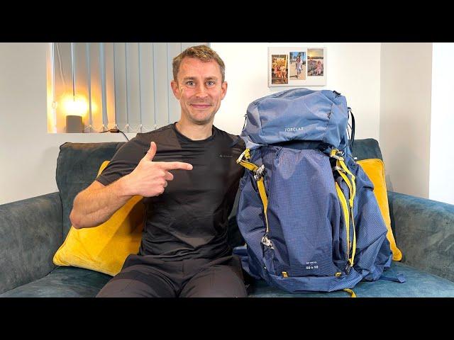 Decathlon's ULTRALIGHT Backpack - Forclaz MT 900 UL Backpack Review!