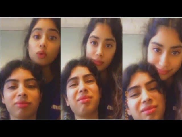 Jhanvi Kapoor IRRITATING Sister Khushi Kapoor And Making Her CRY At Home