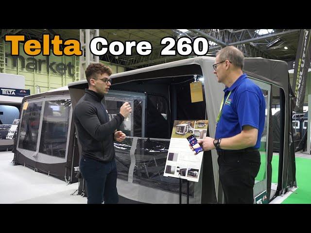 Telta Core 260 driveaway awning overview