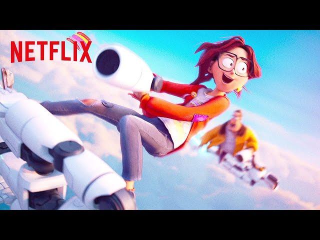 "Live Your Life" Battle  The Mitchells vs. The Machines | Netflix After School