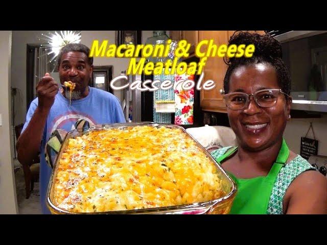 Macaroni & Cheese Meatloaf Casserole | This Dish is Also Known as Pastitsio Which is a Greek Lasagna