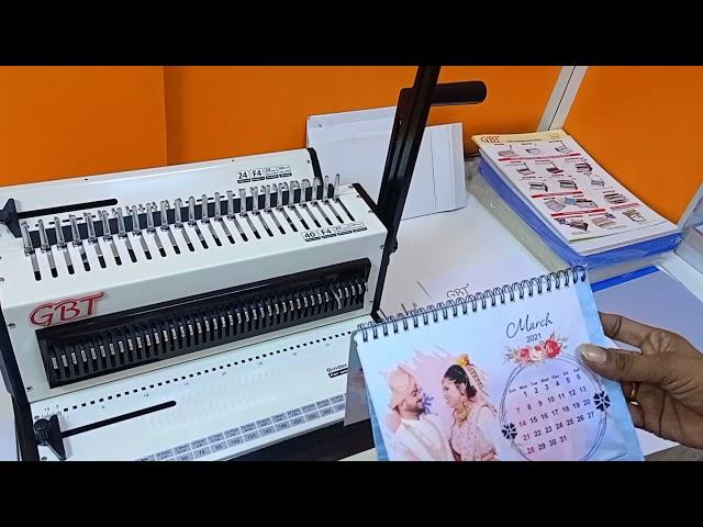 WIRO AND COMB 2IN1 Binding Machine +919871294363 www.gbtechindia.com