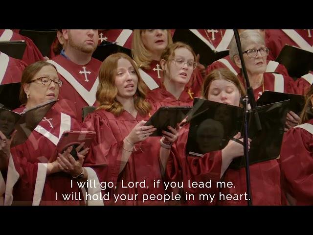 Here I Am, Lord; FUMC Houston, 3/30/2025