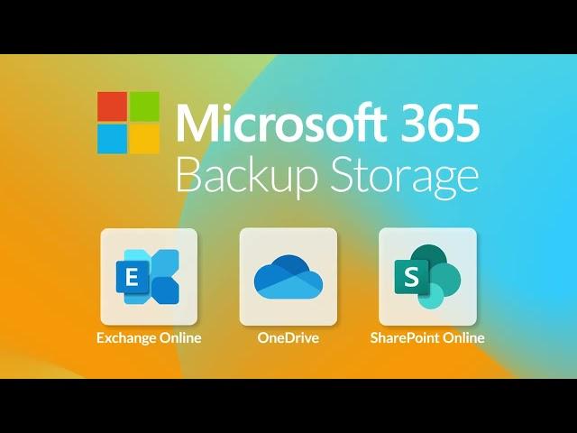 Microsoft 365 Backup Storage