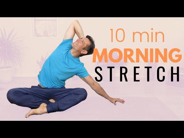 10 min Morning Stretch for Radiant Health | David O Yoga