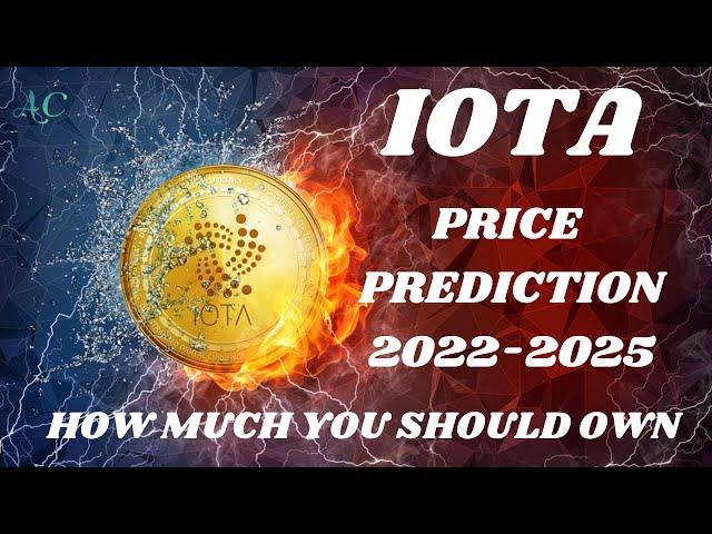 HOW Much IOTA YOU WANT TO BECOME A MILLIONAIRE BY 2025 | IOTA PRICE PREDICTION 2022-2026 |