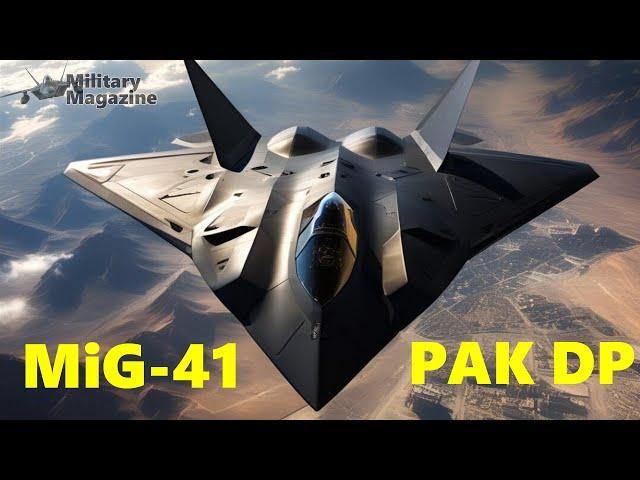 MIG 41 PAK DP Stealth Fighter | hypersonic missile interceptor  employ anti-missile lasers