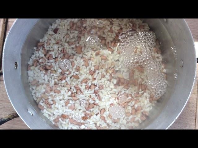 Making samp the old fashioned way || How to make samp ||No filters || Nomsa's mini kitchen