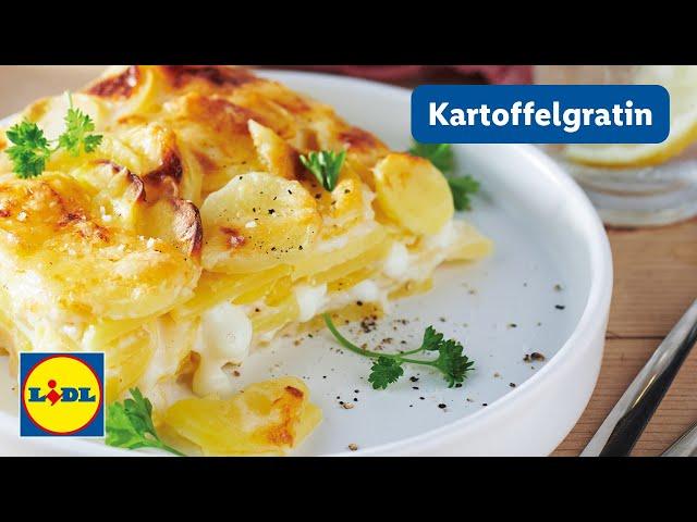 Kartoffelgratin Selber Machen | Schnelles und Einfaches Kartoffelrezept | Lidl Kochen