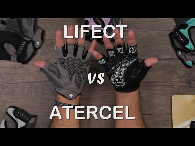 Good WorkOut Gloves for that NEW YEARS Fitness Resolution | Lifect vs Atercel Comparison