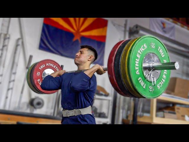 Raw Ass Olympic Weightlifting Training