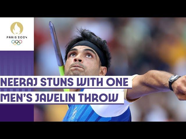  Neeraj Chopra qualifies for men's javelin throw final | Paris 2024 highlights