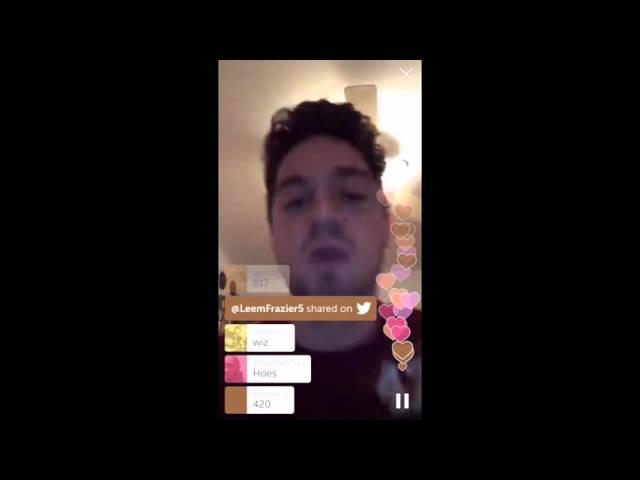 Incredible Freestyle Rap from People's Comments on Periscope!!!