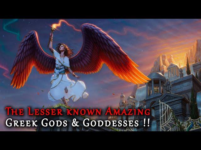 Lesser Known Amazing Greek Gods & Goddesses - Greek Mythology !!