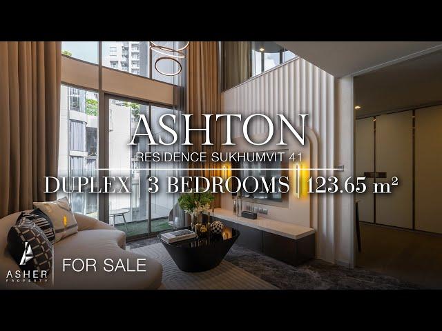 Ashton Residence SK 41 | 3 Bedrooms | Size 123.65 sq.m. | Available for SALE