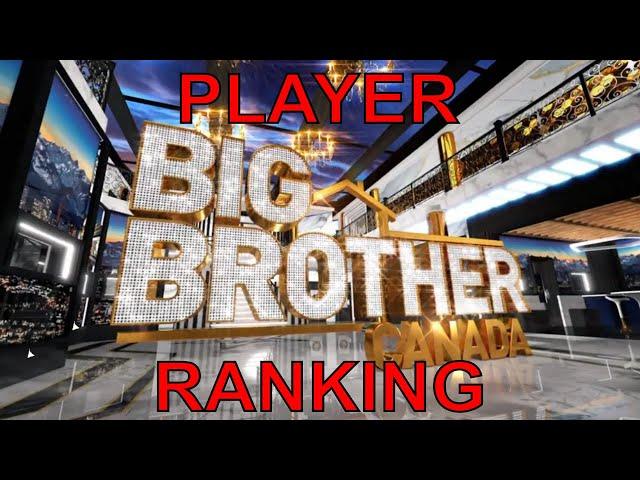 Big Brother Canada 12 Player Ranking