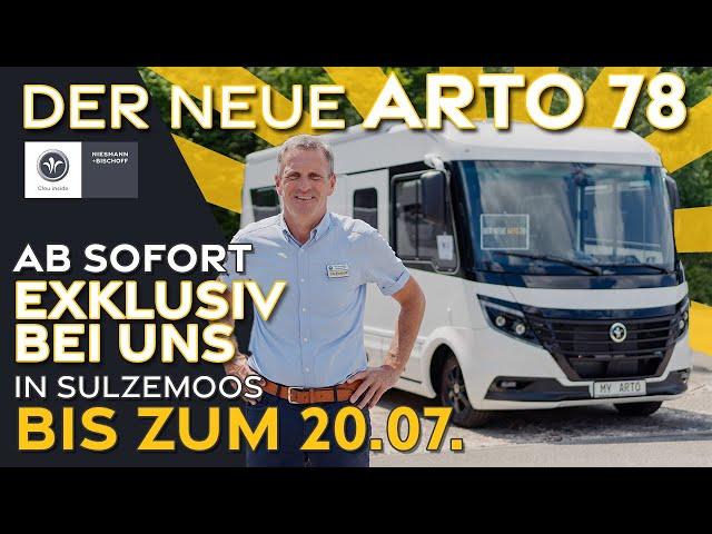 PREMIERE Entdeckt das ultimative Luxus-Wohnmobil: Der neue Arto 78