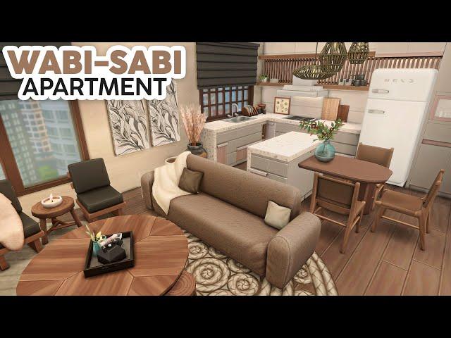 Wabi-sabi Apartment // The Sims 4 Speed Build: Apartment Renovation