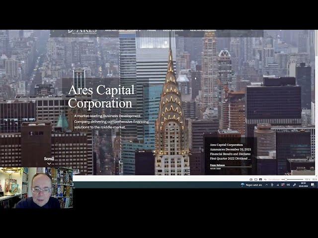 Aktie im Depot: ARES Capital . Quasi ein Mid-Size ETF