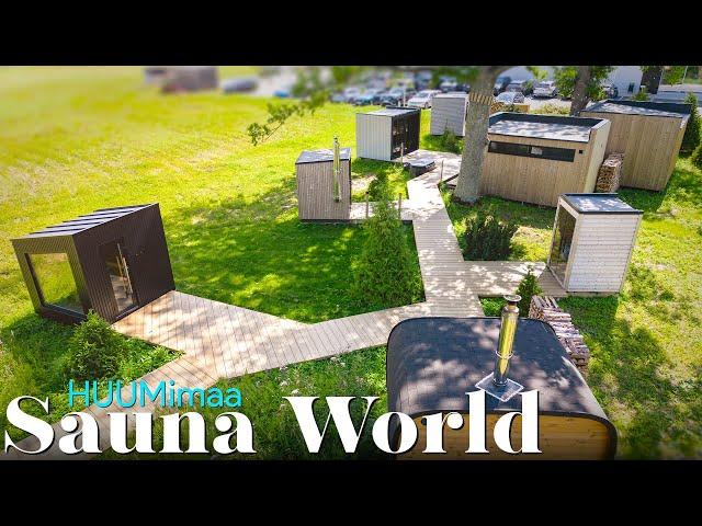 Explore HUUM Sauna World With Me