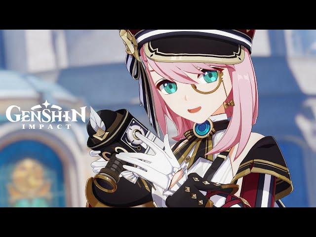 Character Demo - "Charlotte: Breaking News!" | Genshin Impact