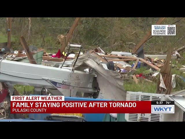Man discusses losing everything he owns in Pulaski County tornado