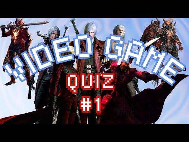 Video Game Quiz #1 | Silhouettes, Screenshots, Music, Maps & Game Over