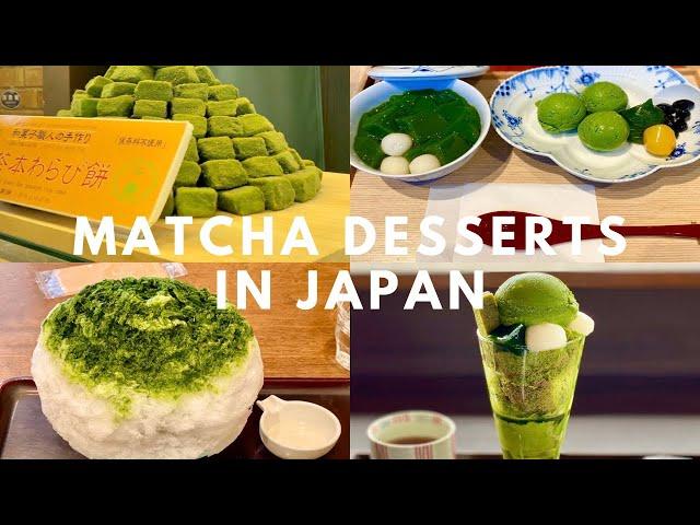 Best Matcha Desserts in Japan