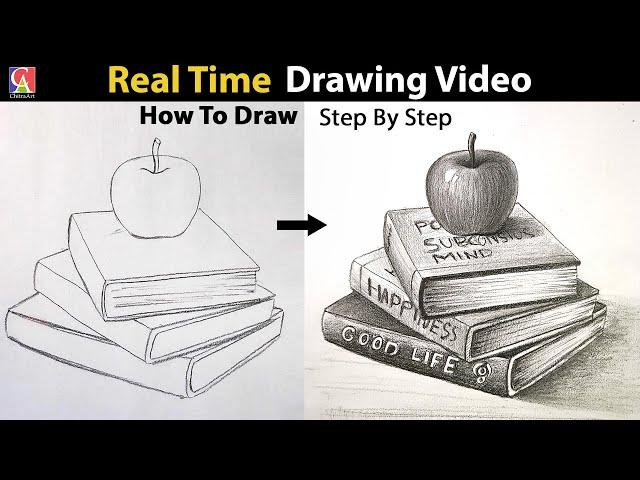 Object Still Life Drawing Easy Step By Step For Beginners | How to do Pencil Shading