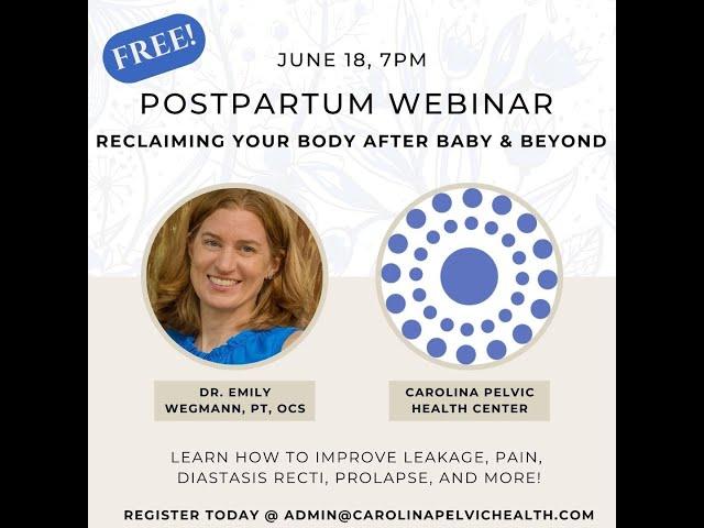 Postpartum recovery: reclaiming your body after baby and beyond.