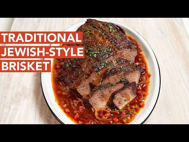 Traditional Jewish Style Brisket