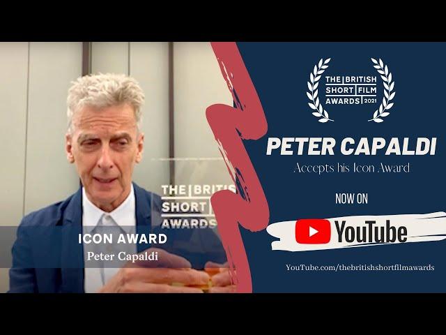 Peter Capaldi accepts his ICON AWARD | The British Short Film Awards 2021 Highlights