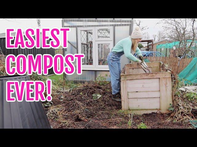 EASIEST COMPOST EVER! / JANUARY 2023 / EMMA'S ALLOTMENT DIARIES