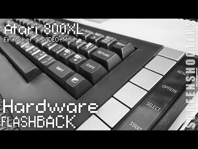 [ Flashback ] Hardware: Atari 800XL - Einfacher SVIDEO-Mod