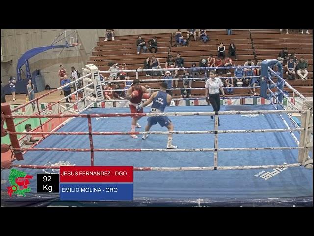 Jesús Fernández vs. Emilio Molina Mexican Olympic Festival 2024 (92kg)