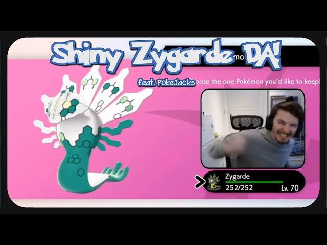 Shiny Zygarde DA + forms! feat PokeJacks