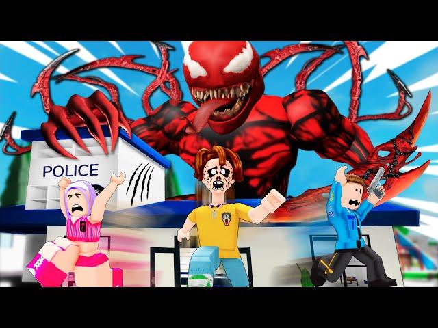 ROBLOX Brookhaven RP - FUNNY MOMENTS: VENOM PETER 2 | Roblox Idol