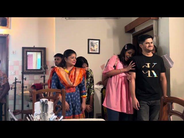 হবু ঘর জামাই | Niloy Alamgir | Heme | Mohin Khan | Bangla Natok Shooting 2023