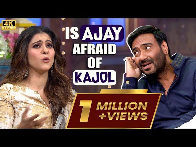 Kajol को Ajay Devgan ने बताया घर की असली SINGHAM !| The Kapil sharma show