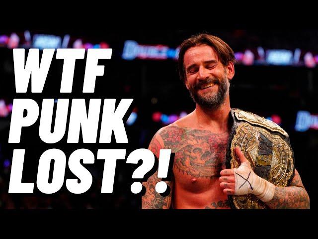 CM Punk Just Got SQUASHED By Jon Moxley | AEW Dynamite Reaction